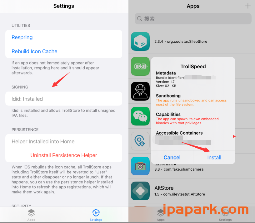 图片[1]-TrollSpeed 1.7 网速浮窗-iPA资源站