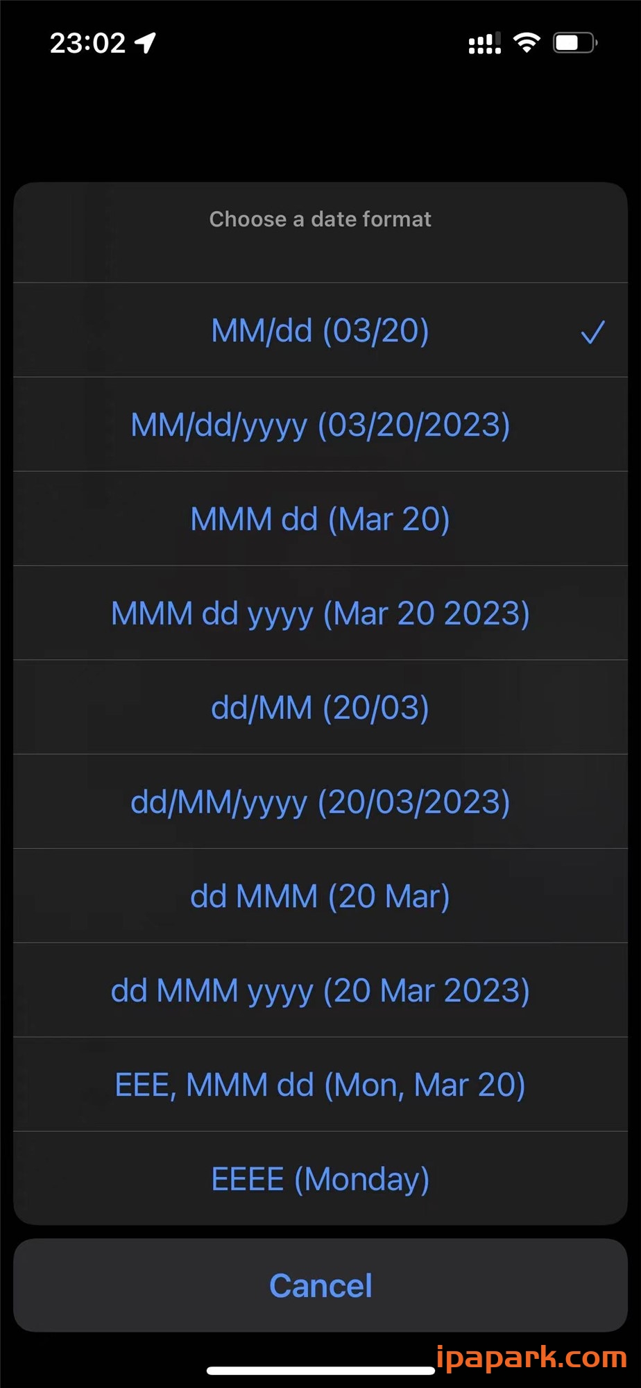 图片[2]-状态栏日期秒数 SecondHand 1.2-iPA资源站