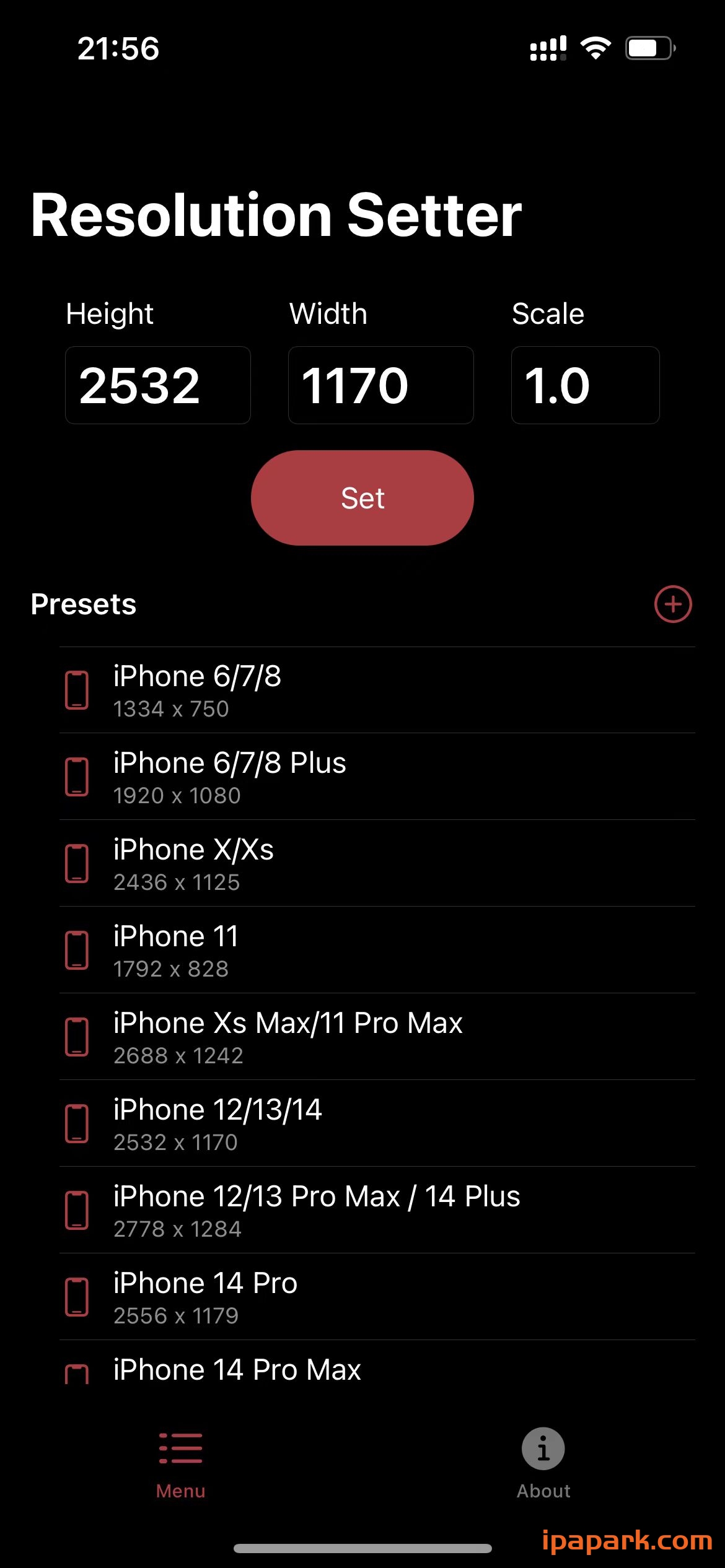 图片[1]-ResolutionSetterSwift 1.1 修改分辨率-iPA资源站