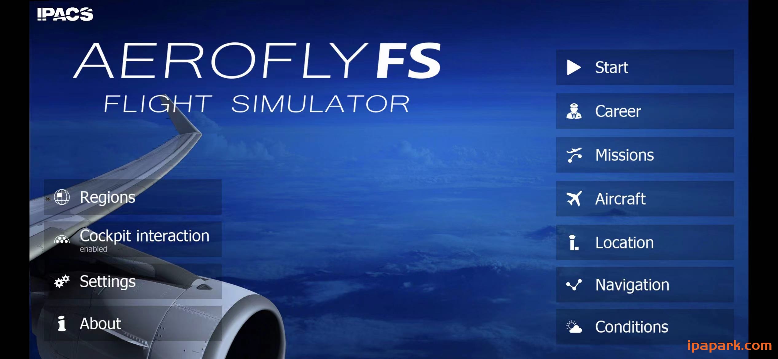 图片[1]-飞行模拟器 Aerofly FS 2022 20.22.17-iPA资源站