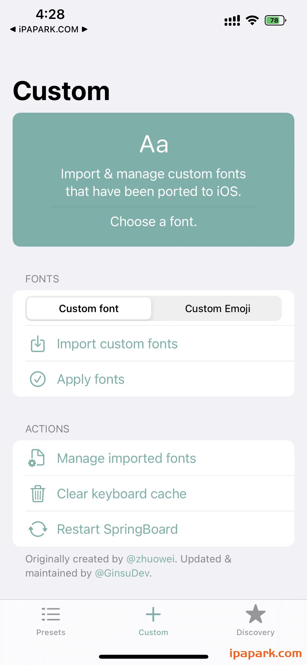 图片[2]-WDBFontOverwrite 1.0.8 修改字体工具-iPA资源站