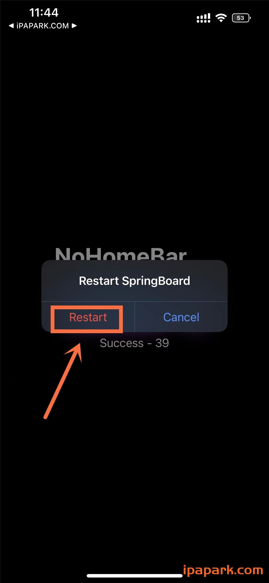图片[2]-NoHomeBar 0.5 隐藏底部小白条-iPA资源站