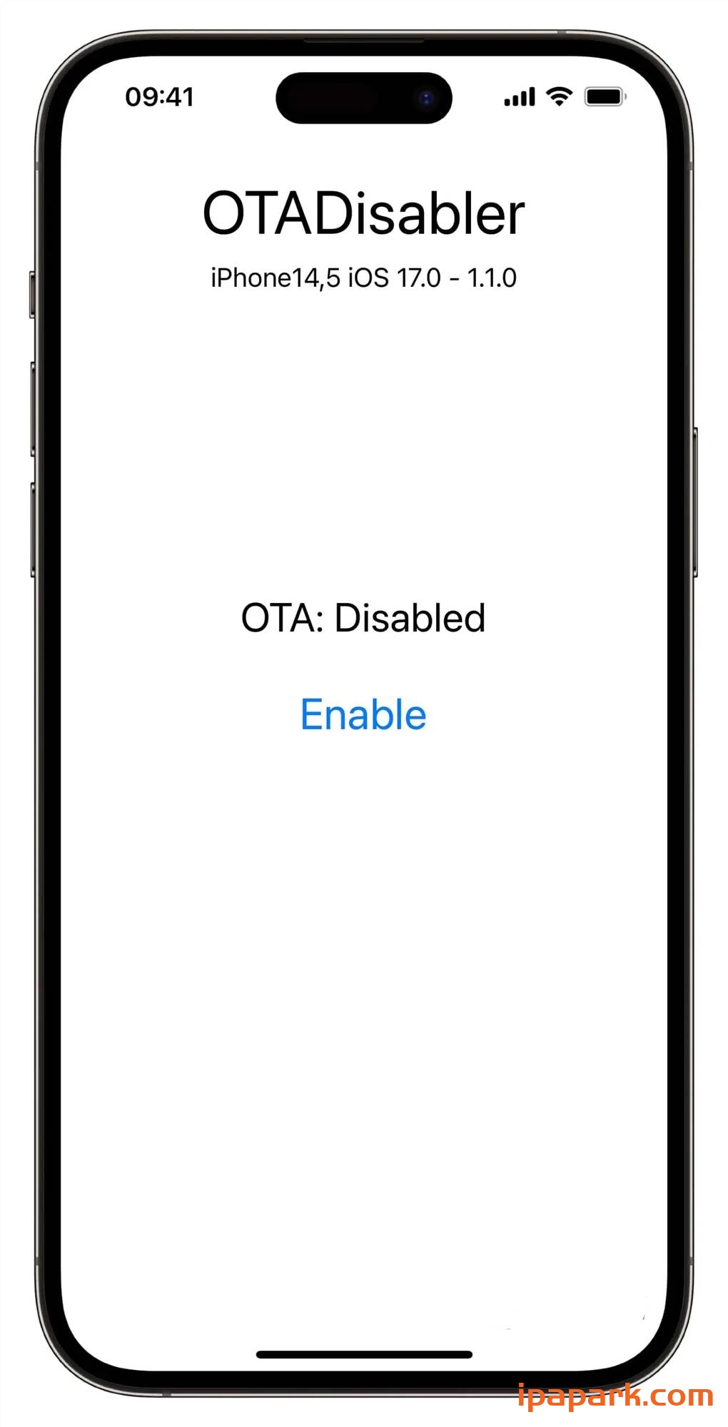 图片[1]-OTADisabler 1.1.0 屏蔽更新工具-iPA资源站