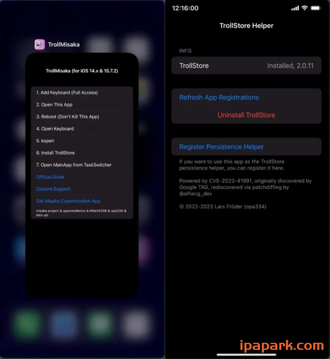 图片[9]-TrollMisaka 2.0 14.0-15.8.1 安装巨魔商店-iPA资源站