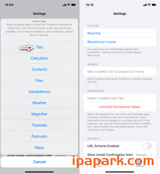 图片[12]-TrollMisaka 2.0 14.0-15.8.1 安装巨魔商店-iPA资源站