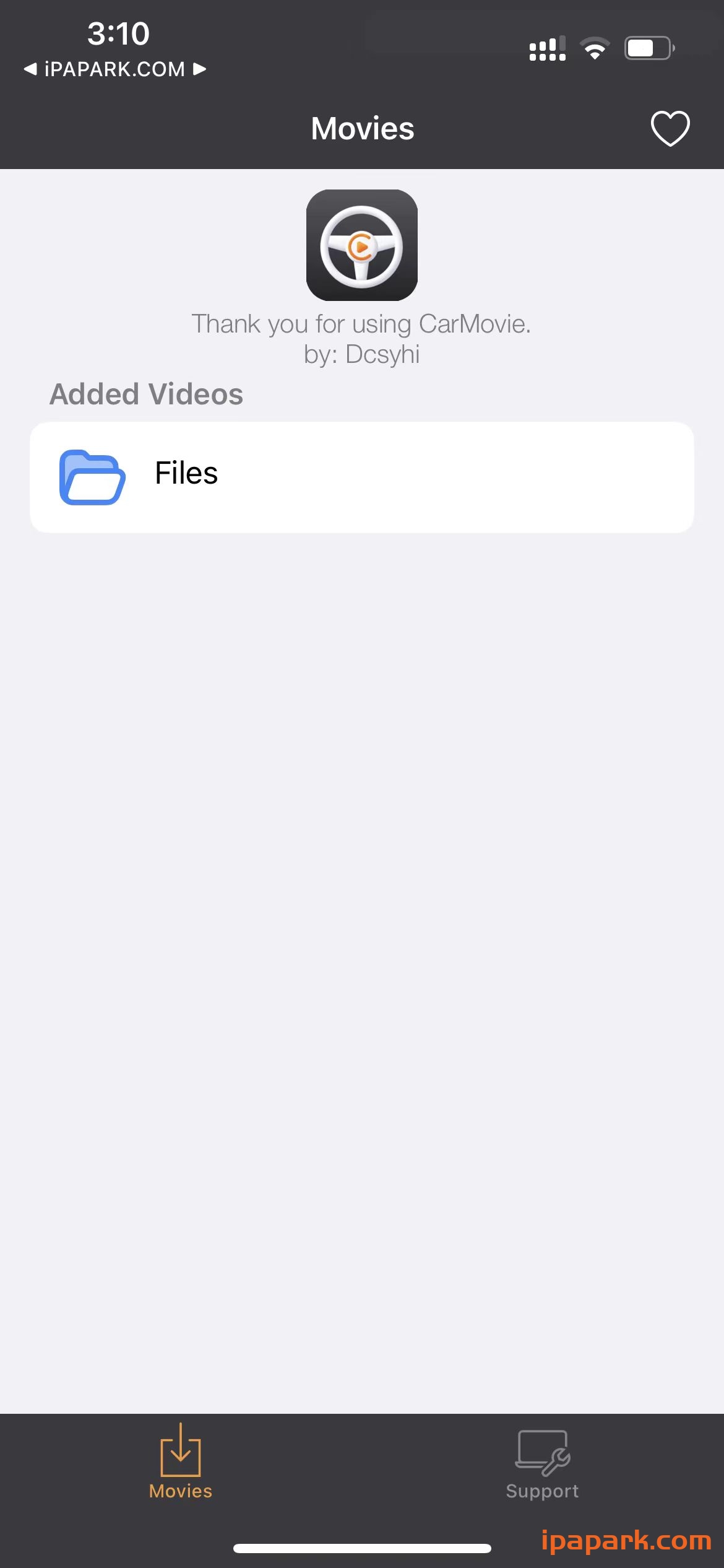 图片[1]-CarMovie v1.2 汽车CarPlay播放视频-iPA资源站