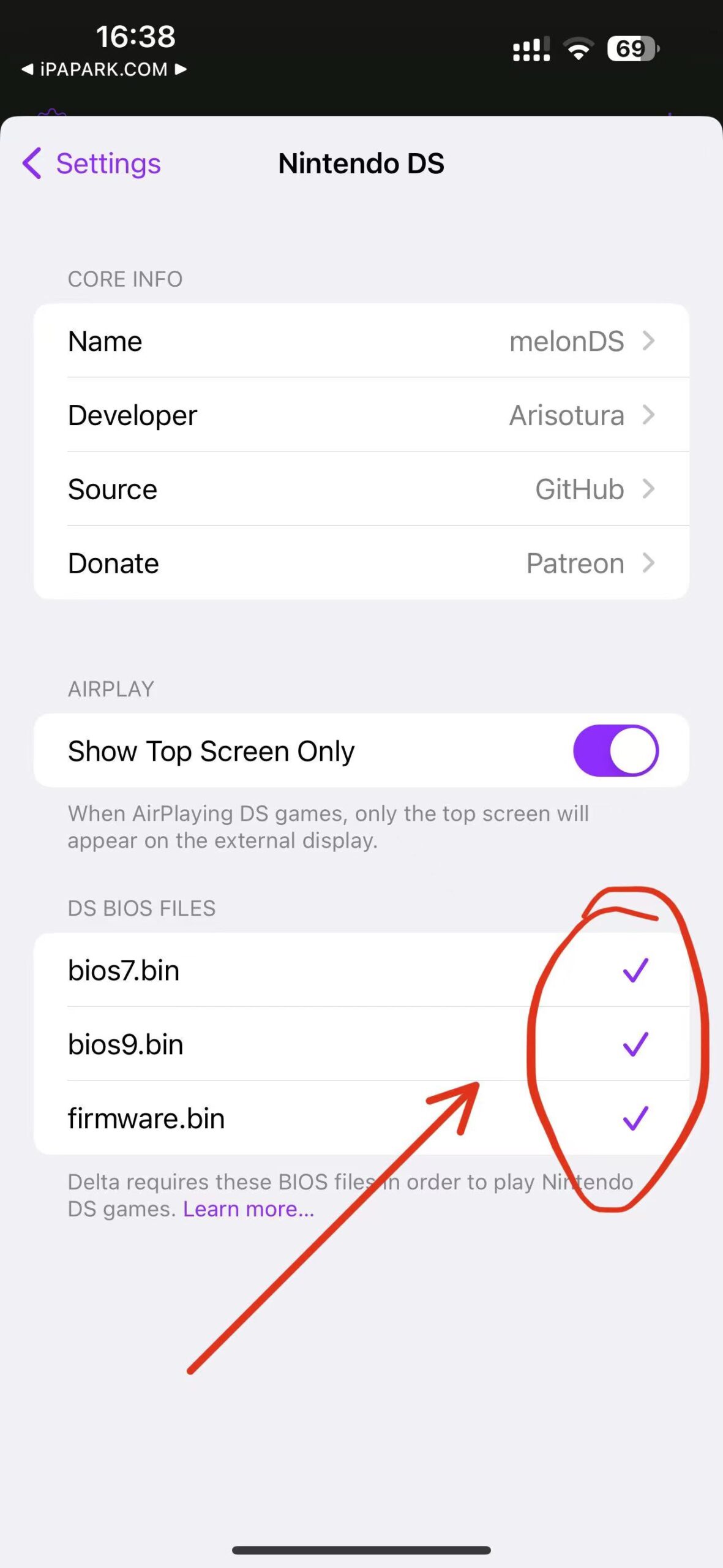图片[11]-Delta 1.5.1 附带BGA+NDS 748+游戏包-iPA资源站