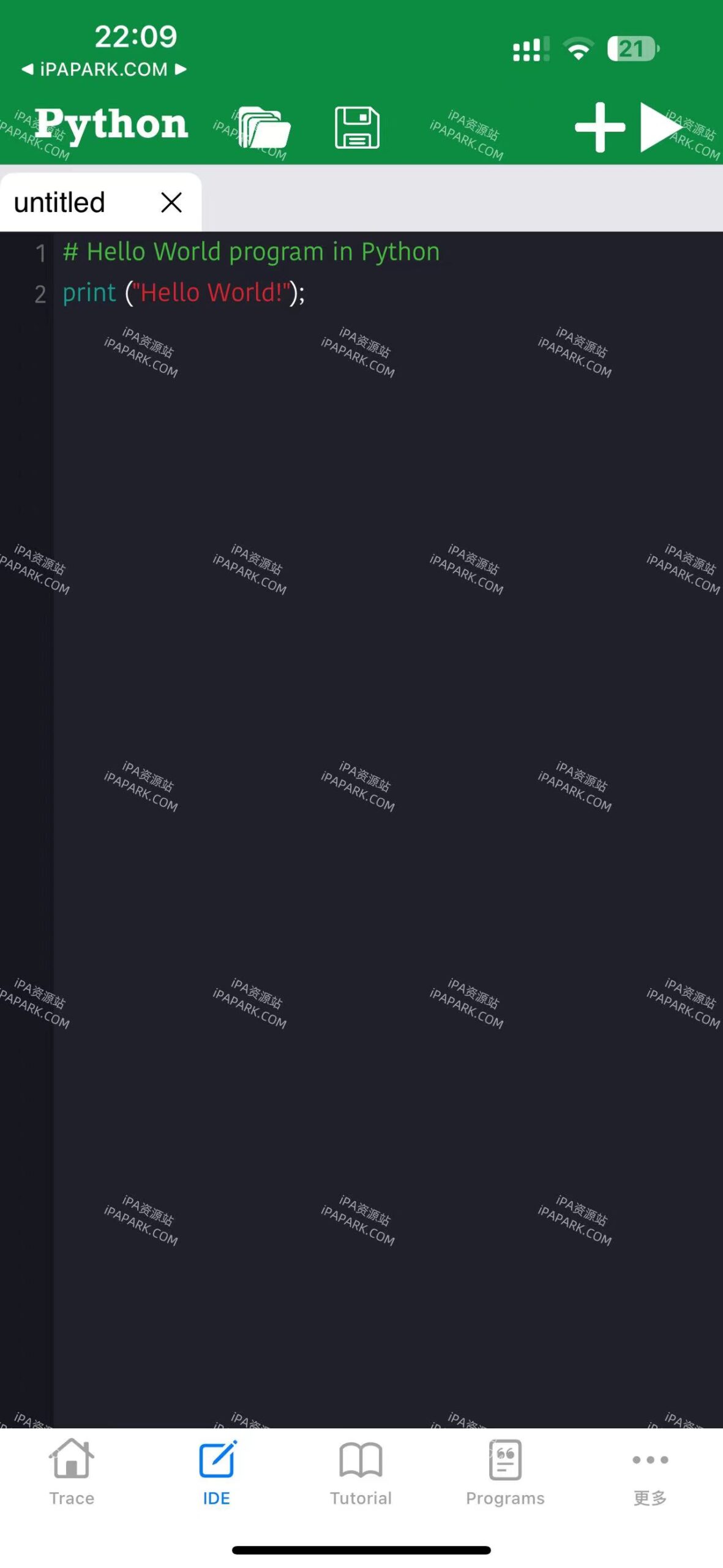 图片[4]-Python 3.2.0 脚本编辑器-iPA资源站