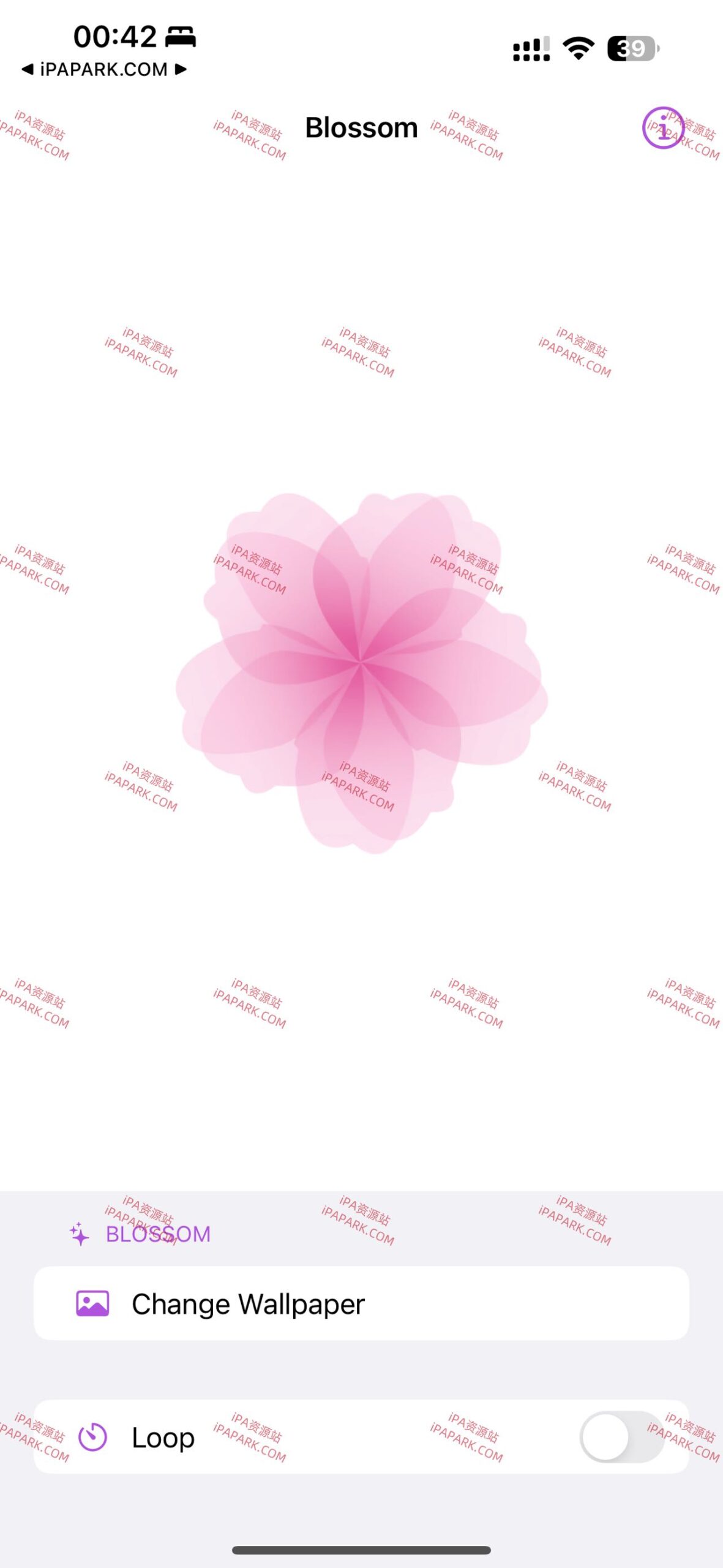 图片[1]-Blossom 1.0 动态壁纸-iPA资源站